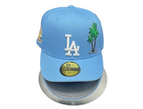 los angeles dodgers d hat|los angeles dodgers hat with palm trees.